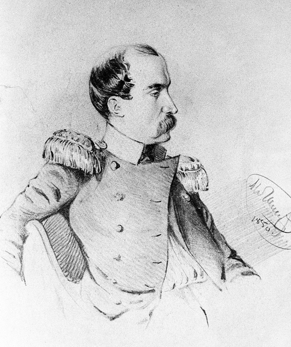 Константин Карлович Данзас. Из собрания Всероссийского музея А. С. Пушкина.