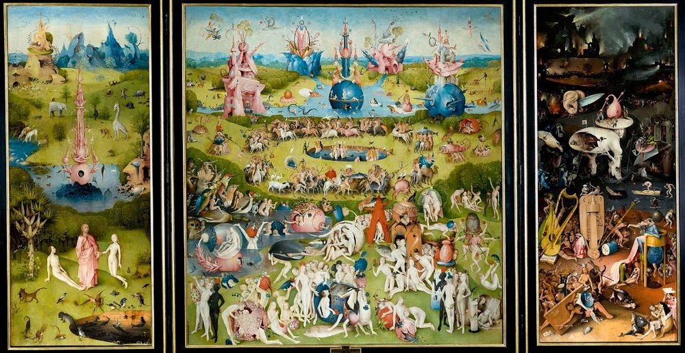 картина Босха Сад земных наслаждений