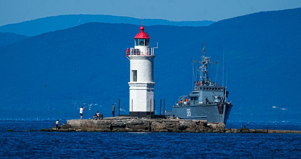 Вид на маяк