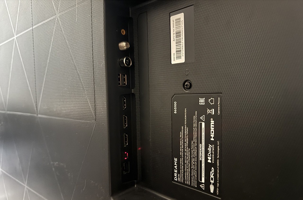 Стоит ли покупать Dreame S100: большой тест 86‑дюймового 4K Mini LED‑телевизора