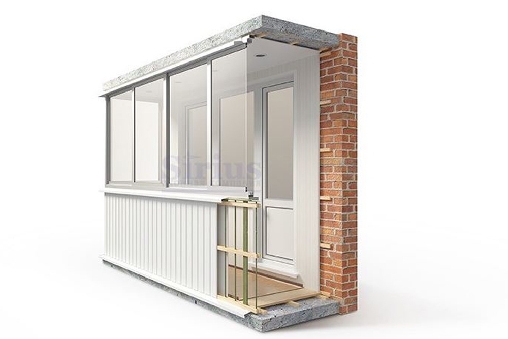 Холодное остекление балкона