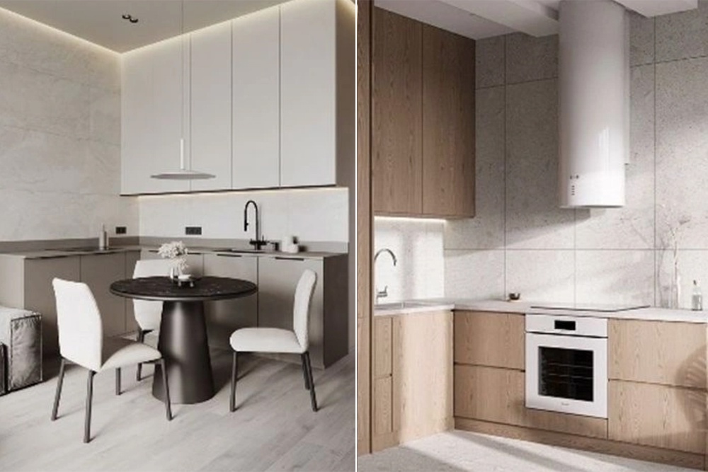 Модульная мебель на кухне.