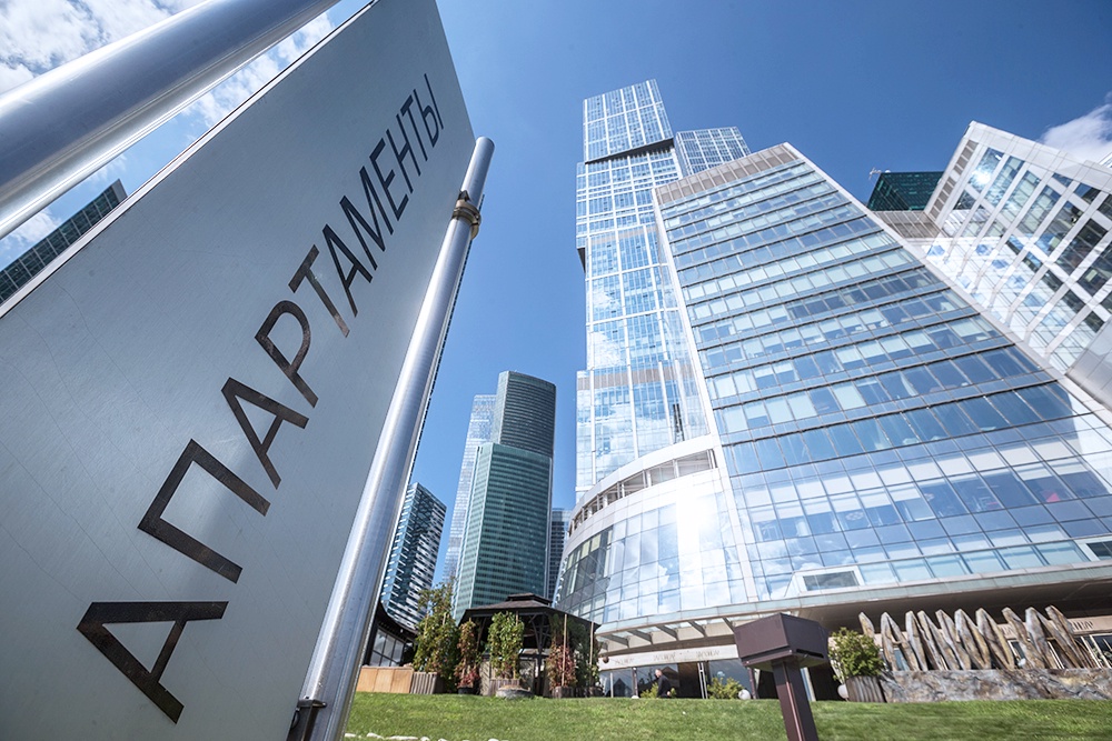 Вид на апартаменты в Москве