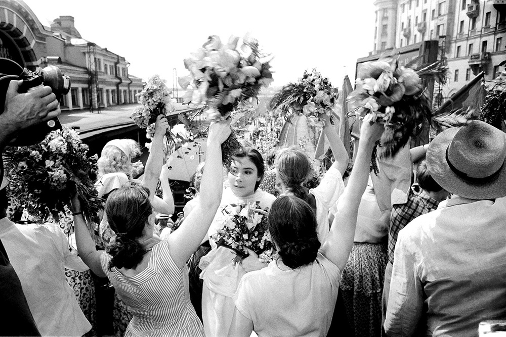 Кадр из фильма "Летят журавли".