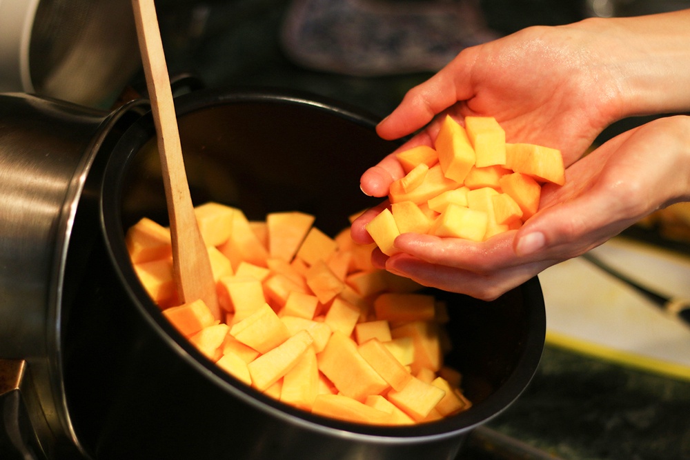 Тыква в мультиварке