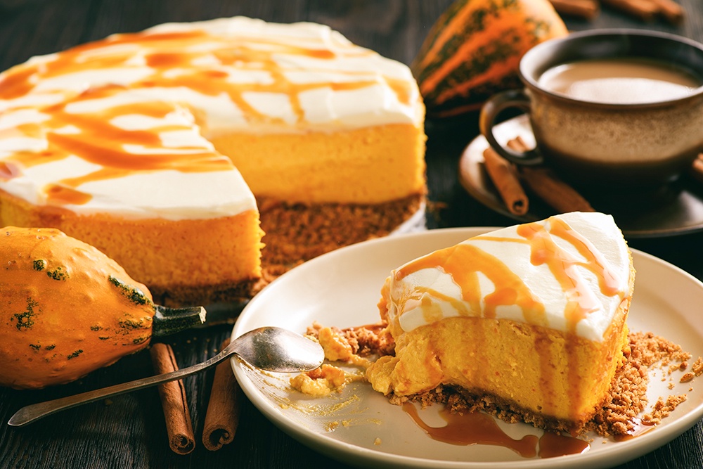 Тыквенный чизкейк