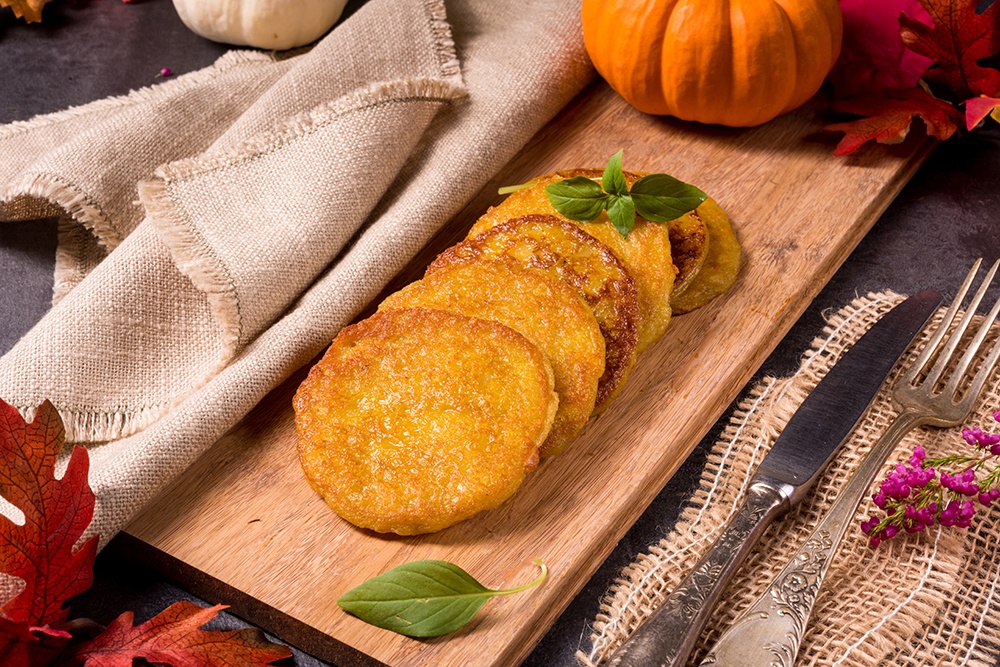 Тыквенные панкейки