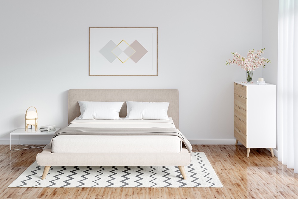 Ковер под кроватью