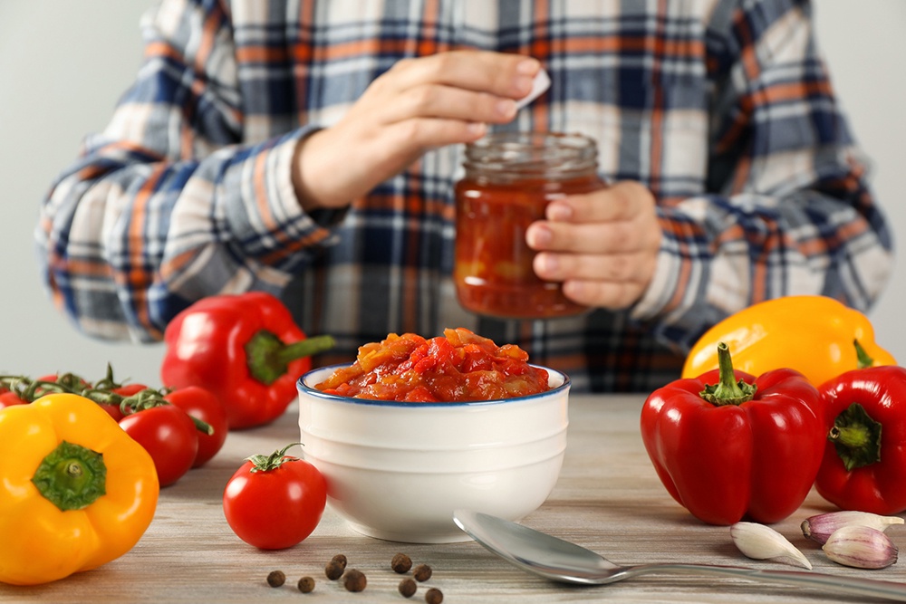 Аджика в банке