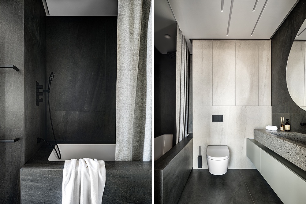 Ванная в стиле "минимализм"