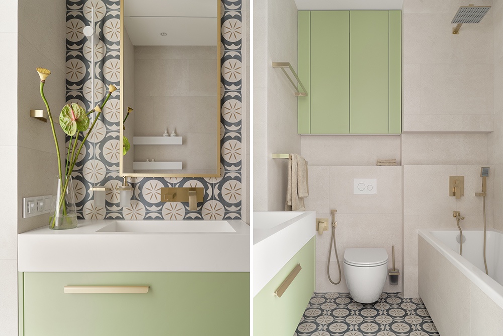 Ванная в этническом стиле