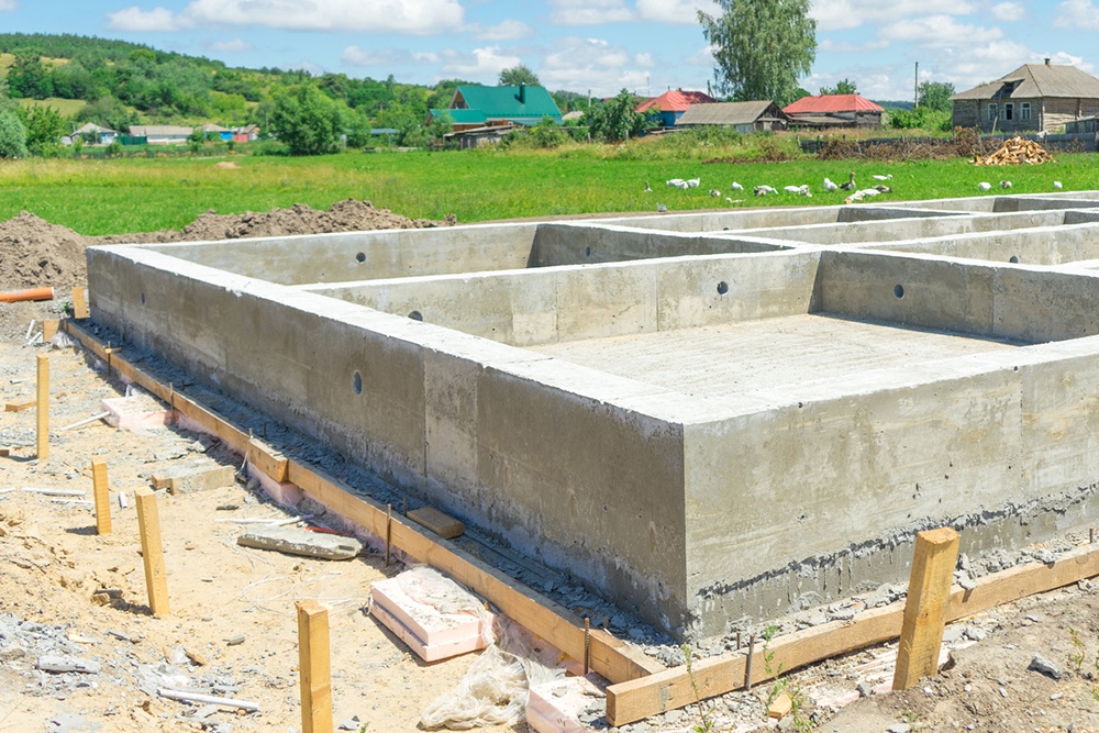 Ленточный фундамент