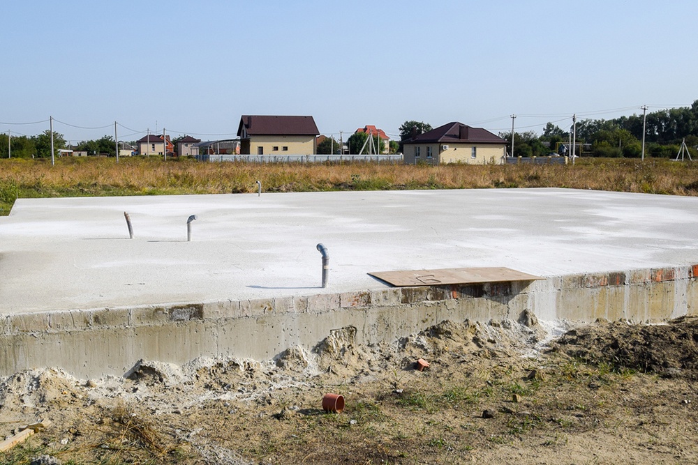 Плитный фундамент