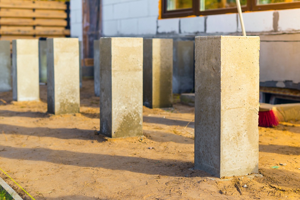 Столбчатый фундамент