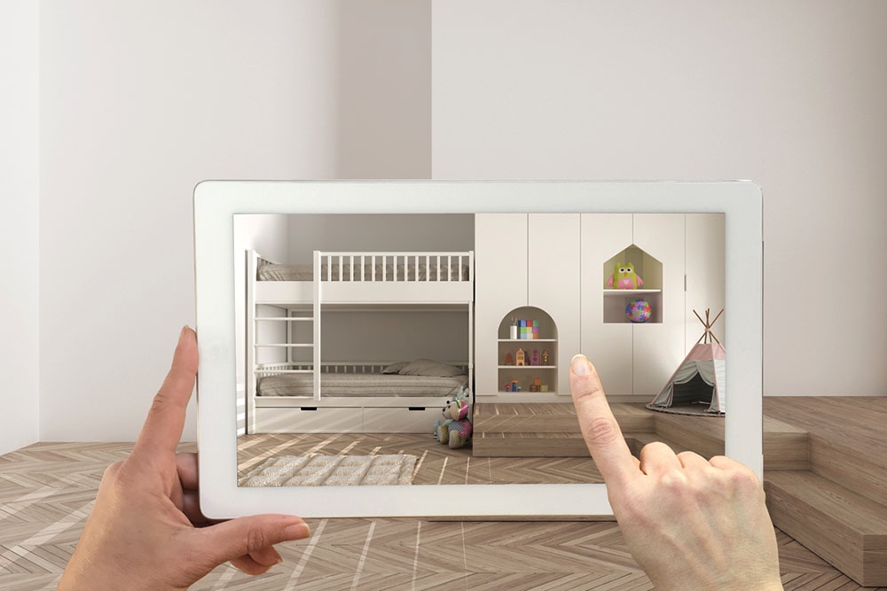 Планирование доской комнаты, визуализация дизайна