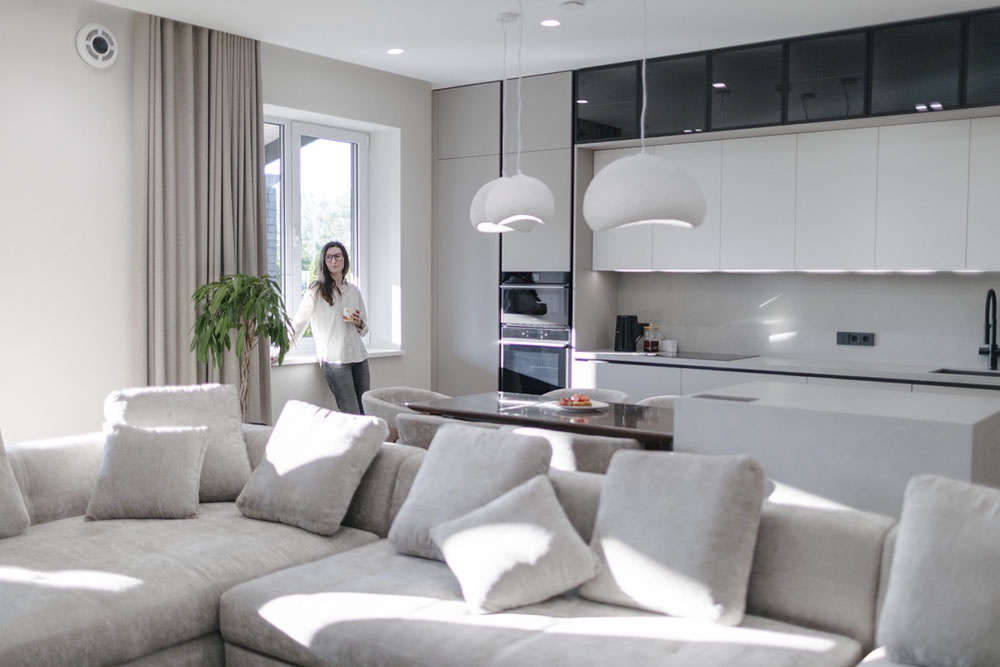 Зонирование в квартире студии