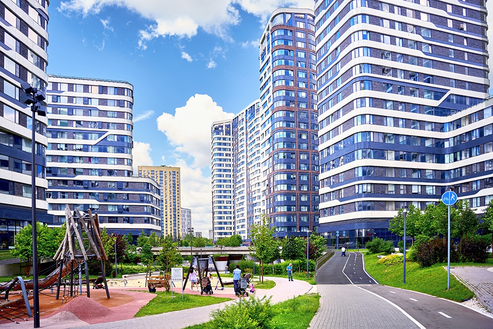 В основе архитектуры квартала СИМВОЛ - дизайн-код, разработанный международными архитектурными бюро