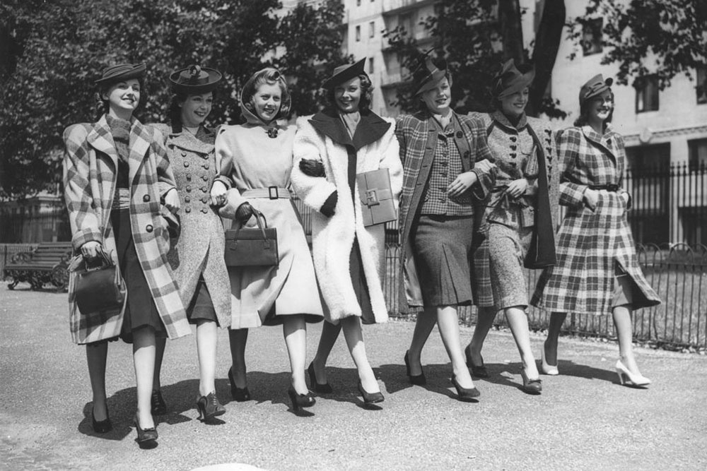 Мода 1940х годов