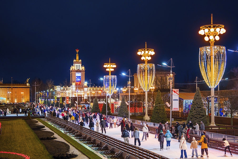 Каток на ВДНХ