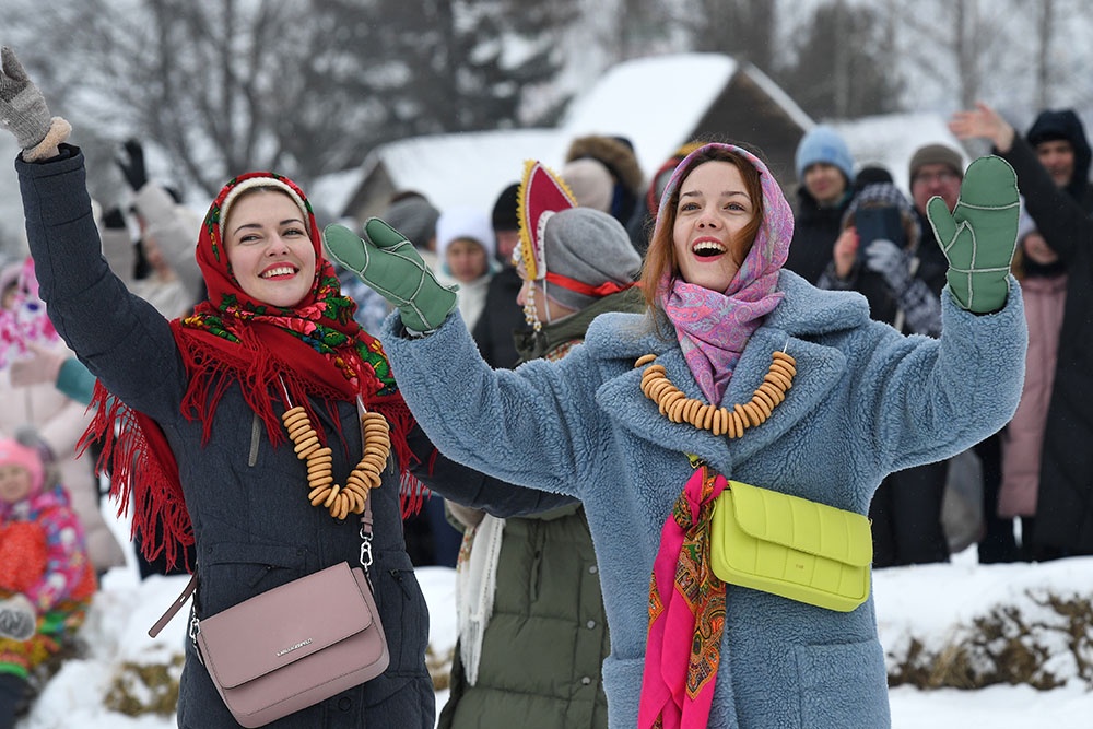 Суздаль новогоднее гуляние