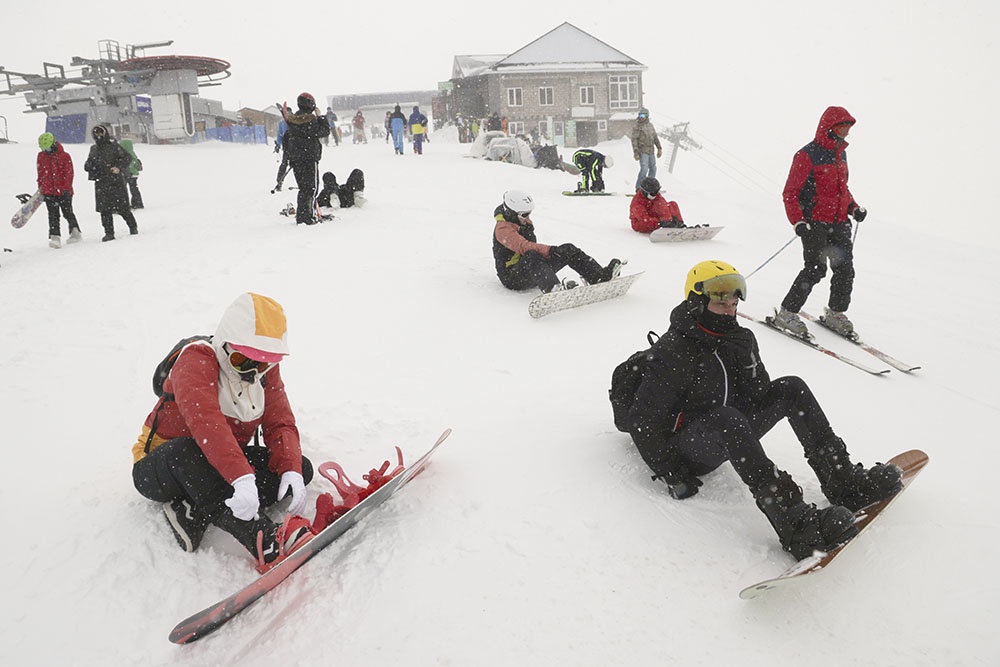 Домбай - горнолыжный курорт