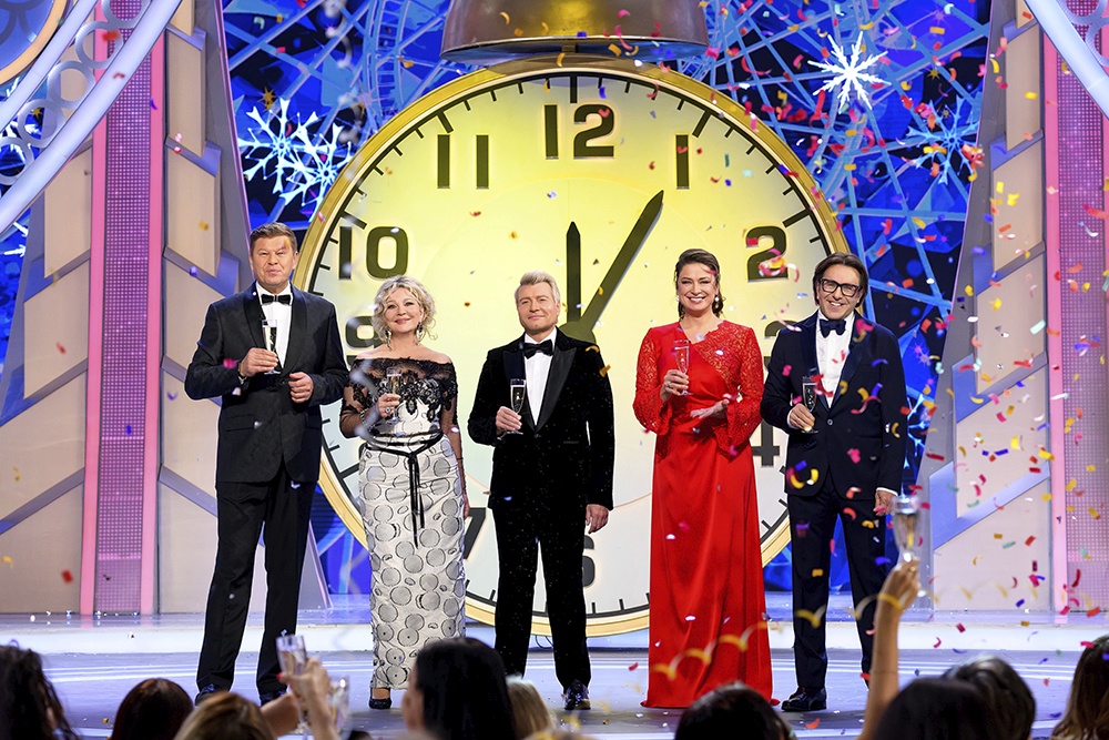 новогоднее шоу России 1