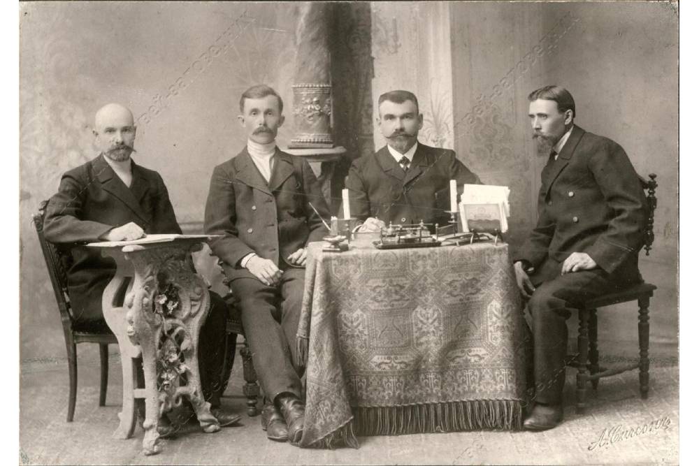 Члены правления кооператива на фотографии Андрея Сигсона