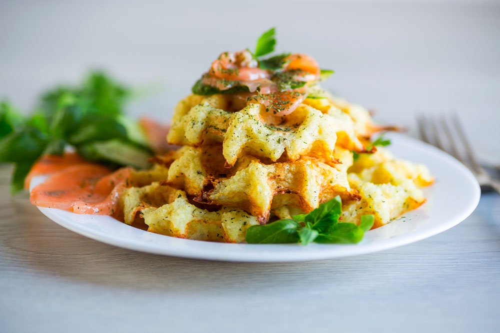 вафли из пюре