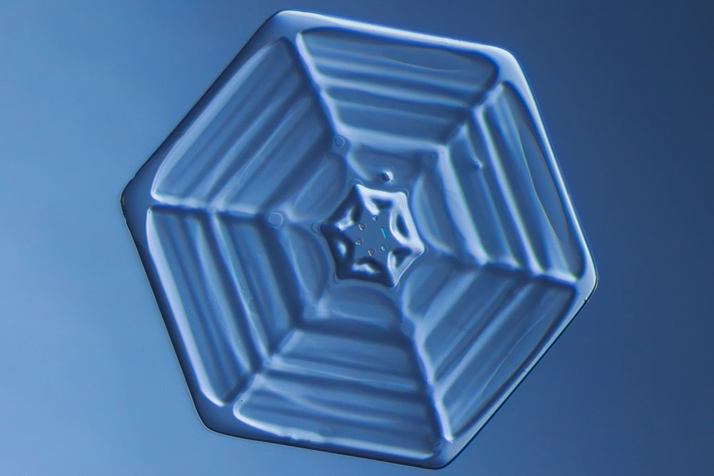 Снежинка шестиугольник