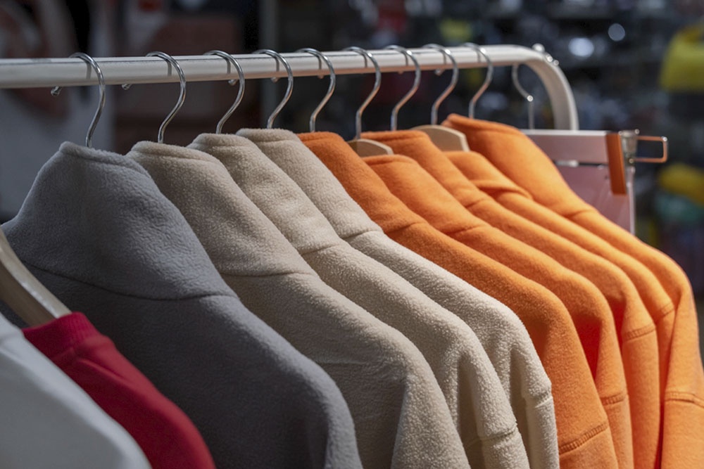 Кофты из флиса в магазине