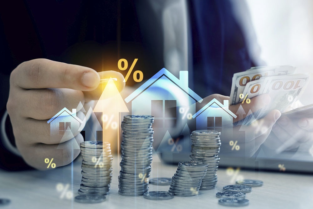 График, который показывает что условия договора выгодные 