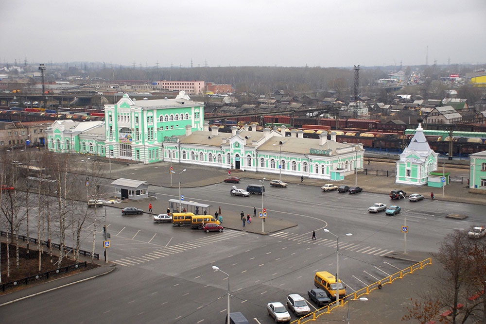 железнодорожный вокзал Череповца