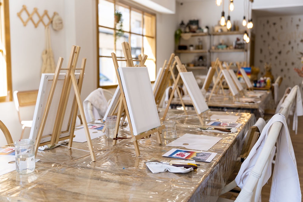 мастер-класс по рисованию - символический подарок на Татьянин день.