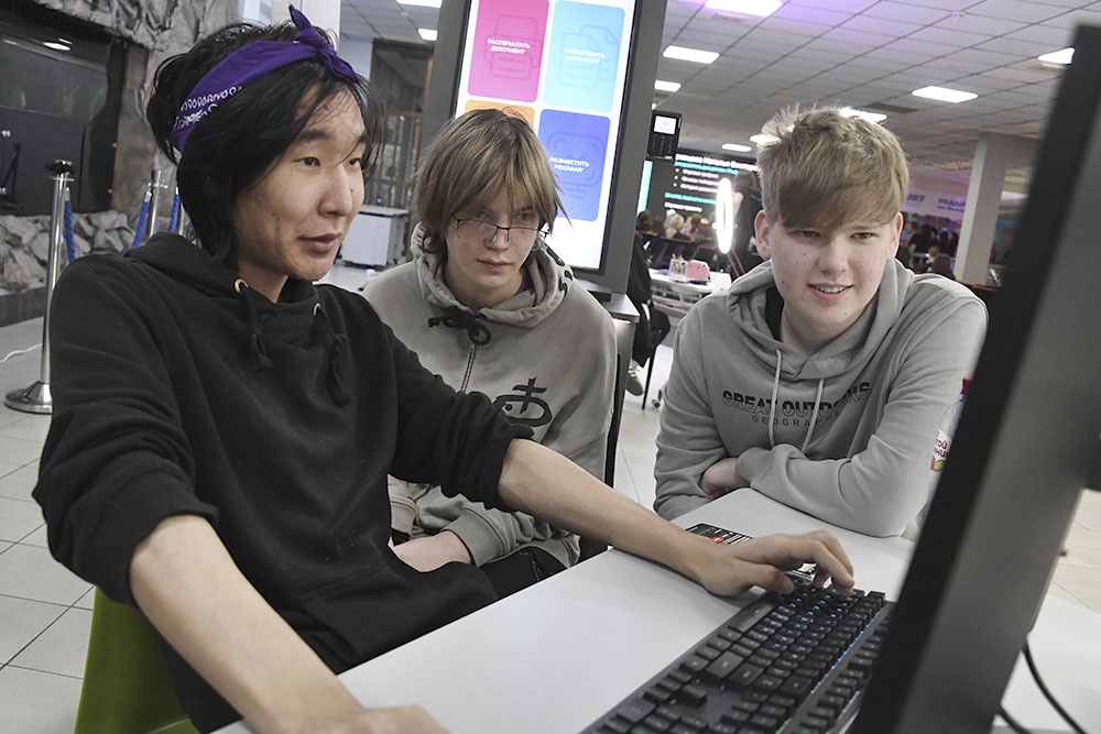 Мероприятие по проведению Дня IT-профессий в IT-колледже Владивостокского государственного университета (ВВГУ).