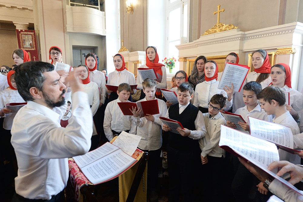 Праздничная литургия в Домовом храме мученицы Татианы на Моховой в День российского студенчества. 