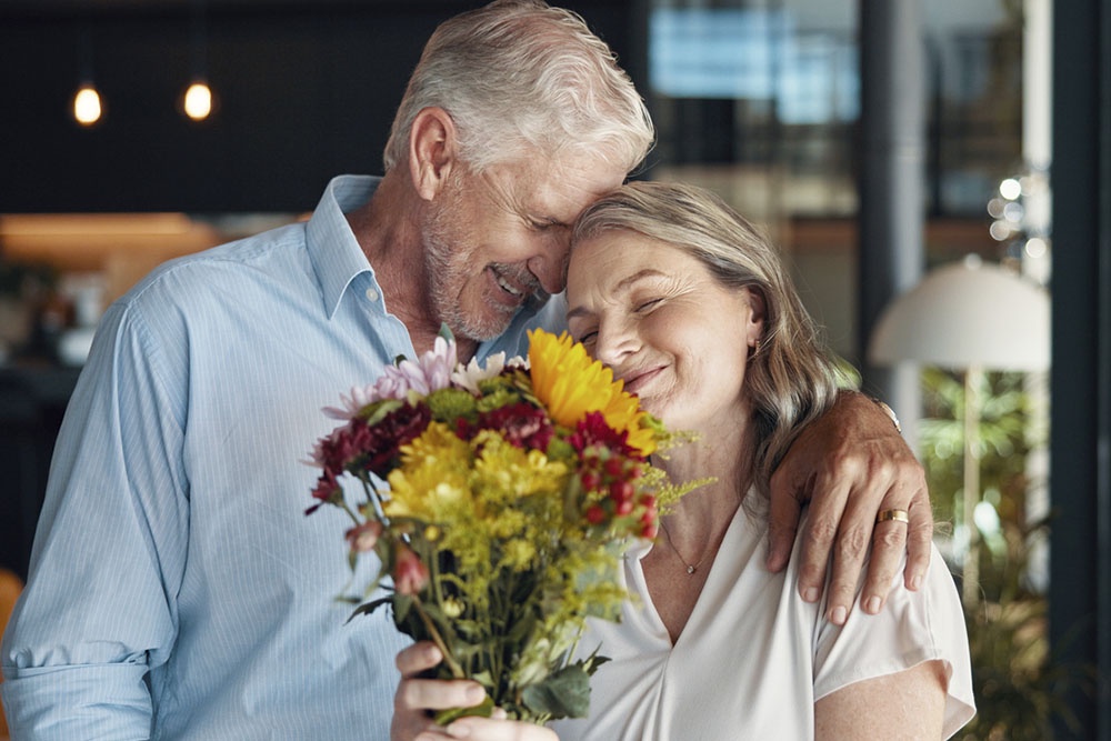 Муж и жена. Радость взаимопонимания и общая теплота.