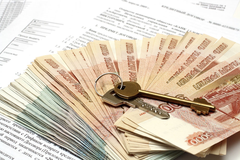 Кредитный договор и наличные рубли