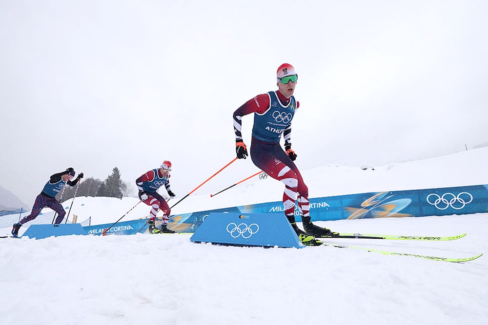 Завершающая подготовка: спортсмен на тренировке за 48 часов до начала Олимпийских игр 2026.