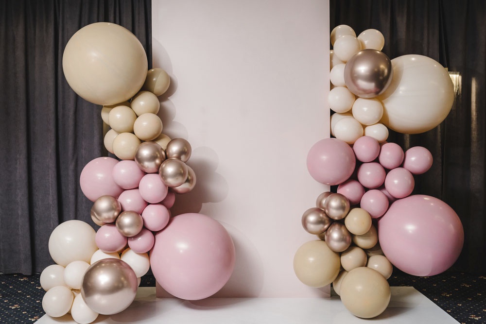 Фотозона из воздушных шаров.