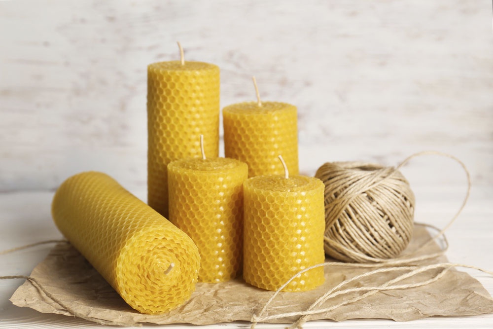 Свечи сделаны своими руками