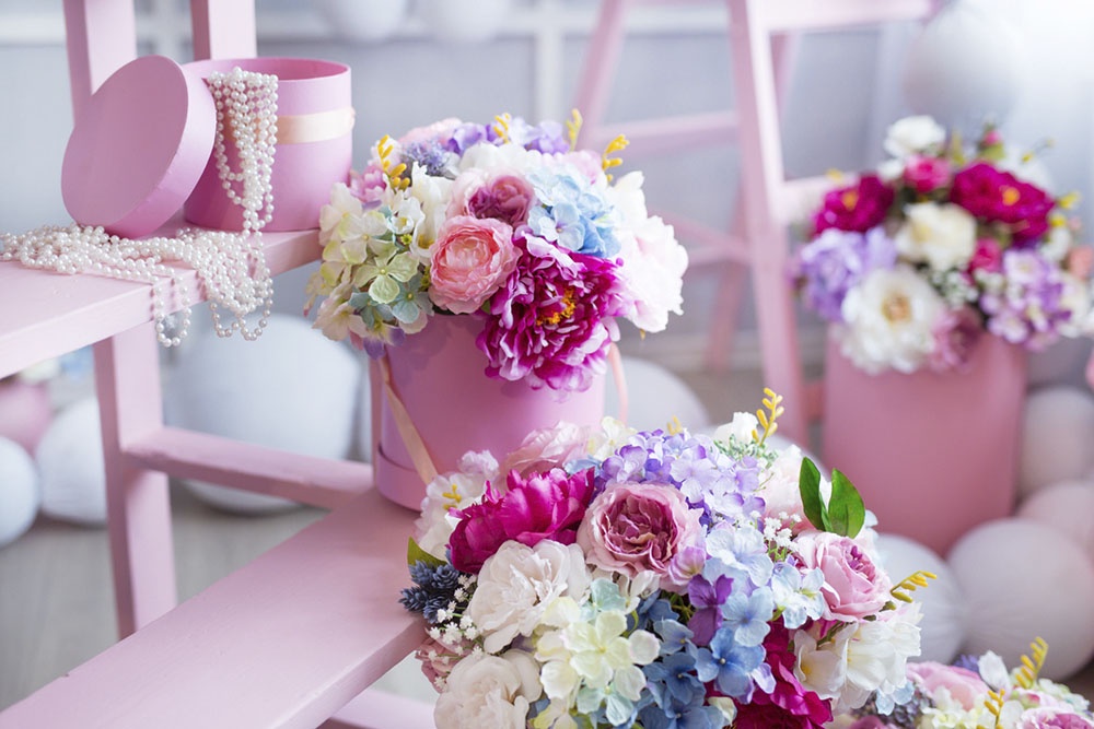 Цветы в интерьере квартиры.