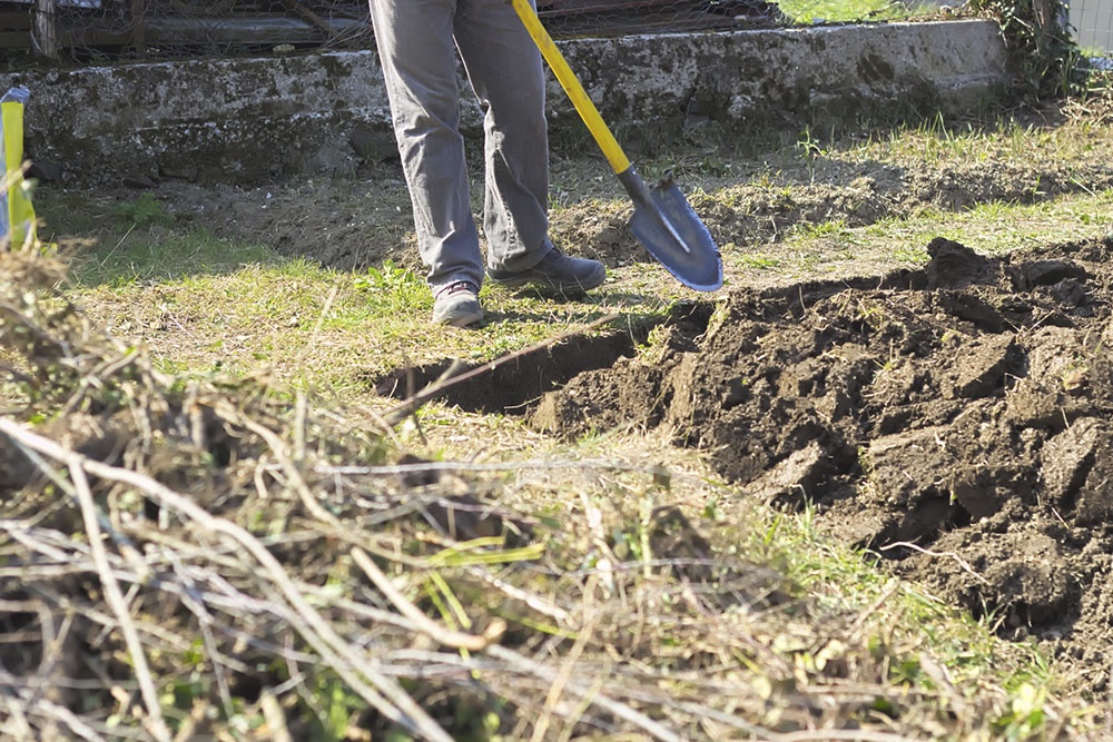 Весенняя перекопка почвы - важный этап подготовки грядок к новому сезону.
