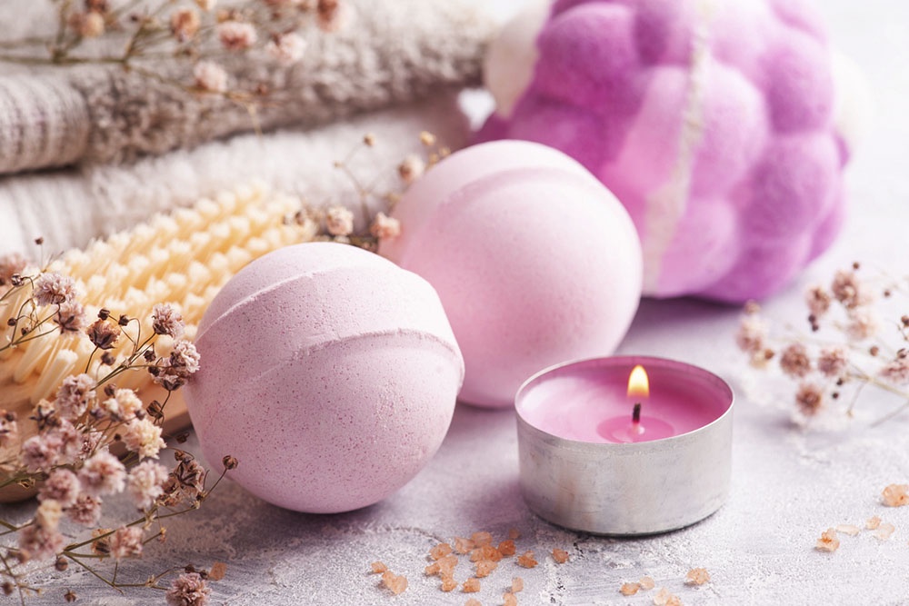 Набор бомбочек для ванны.