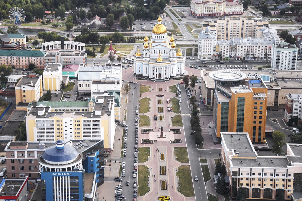 Кафедральный собор святого Федора Ушакова в Саранске.
