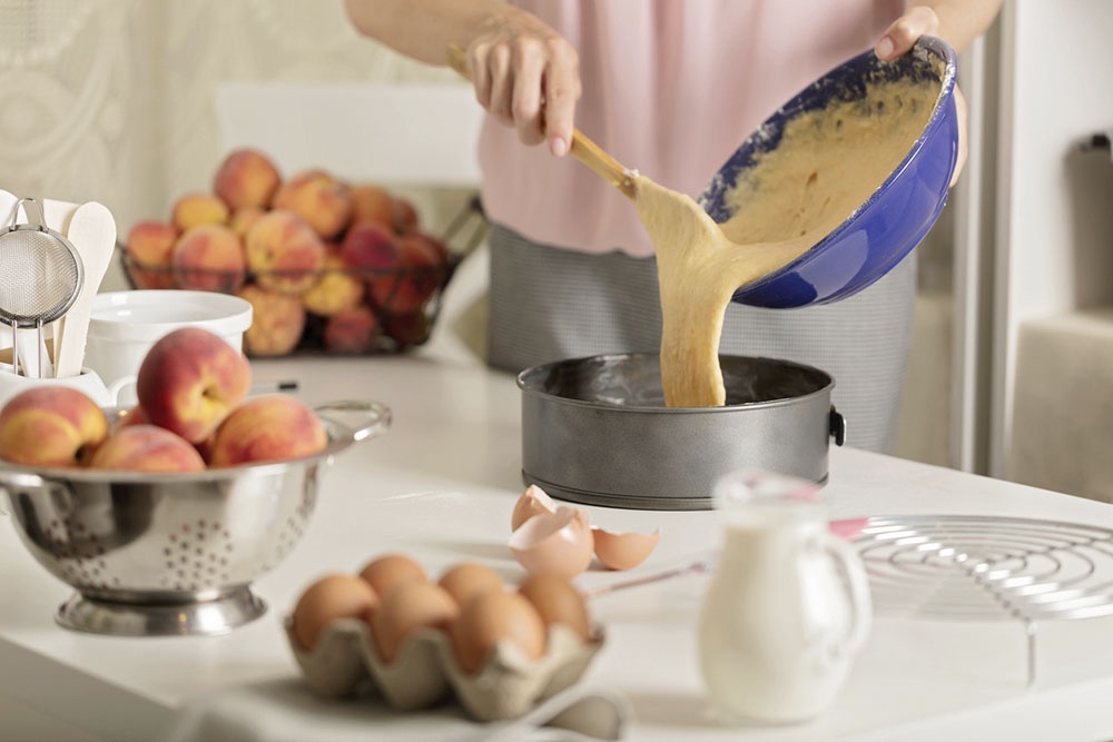 Бисквитное тесто.