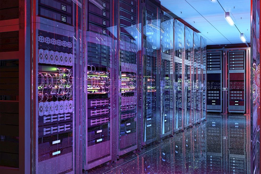 Серверные стойки в центре обработки данных (ЦОД) - современное аппаратное обеспечение, на котором базируется хранение данных и работа информационных систем.