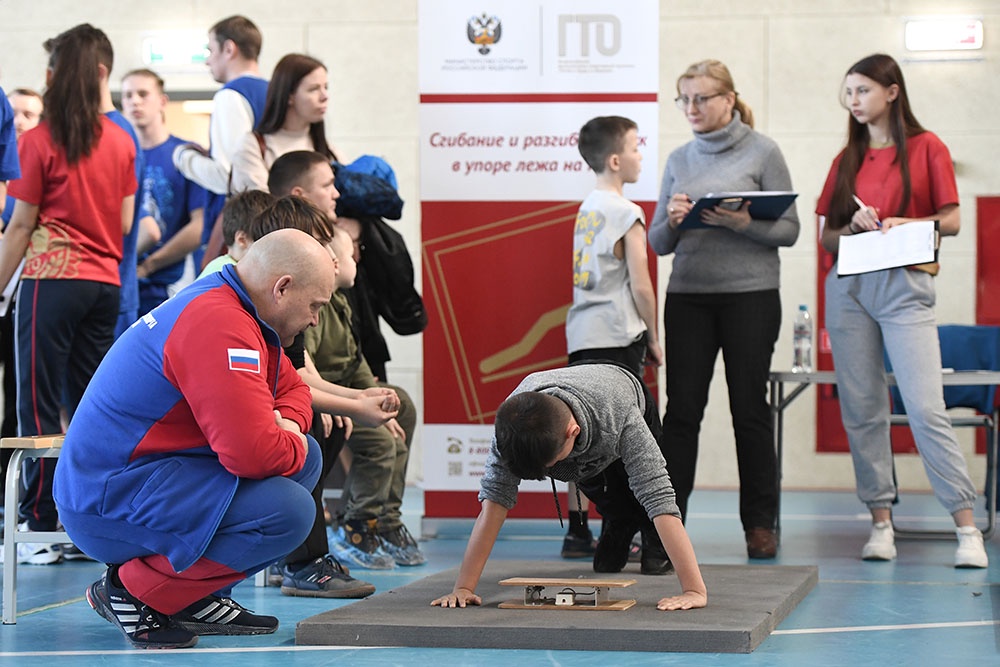 Участник фестиваля Всероссийского физкультурно-спортивного комплекса "Готов к труду и обороне" (ГТО) " в Севастополе.
