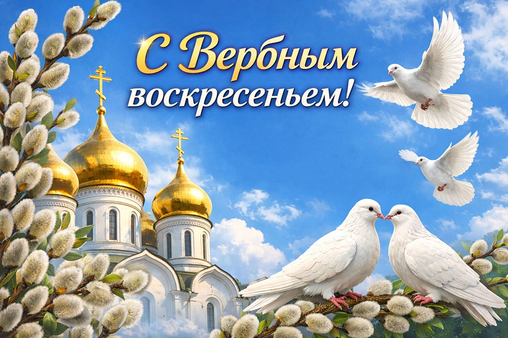 Открытки для скачивания и печати. Красивые открытки на Вербное воскресенье: картинки для поздравлений, печати.
