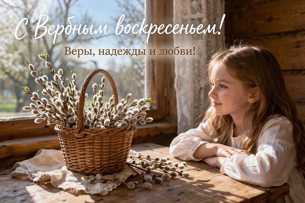 Открытки для скачивания и печати. Красивые открытки на Вербное воскресенье: картинки для поздравлений, печати.