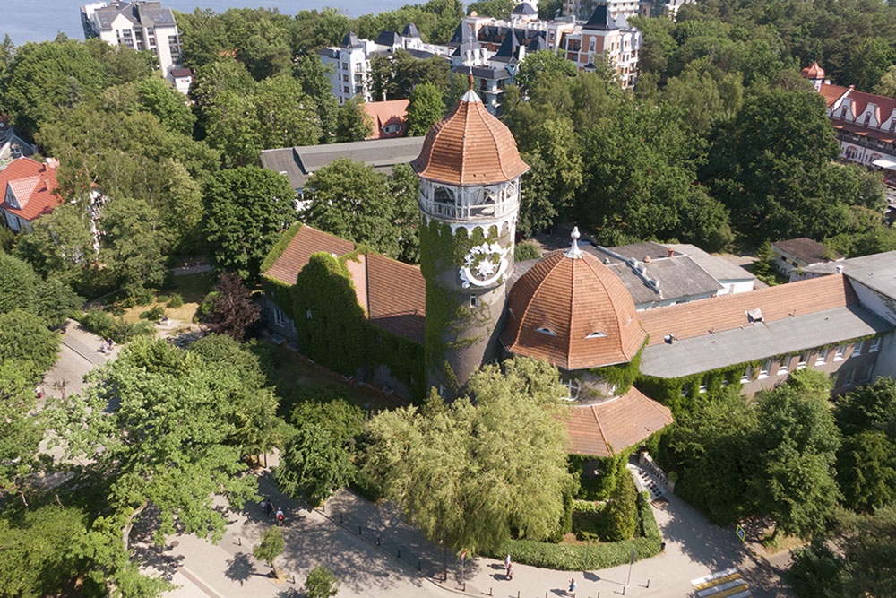 Водонапорная башня в Светлогорске - один из символов города.